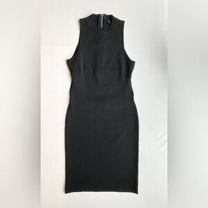 English Factory Elegant Black Sleeveless Dress